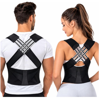 Back Posture Corrector Belt for Men & Women – Adjustable, Invisible & Pain Relief
