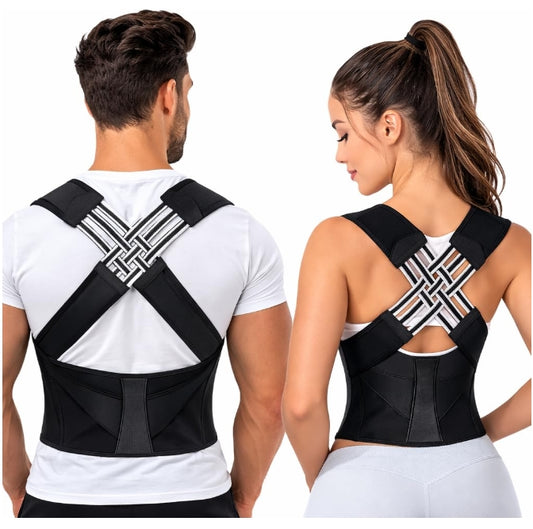 Back Posture Corrector Belt for Men & Women – Adjustable, Invisible & Pain Relief